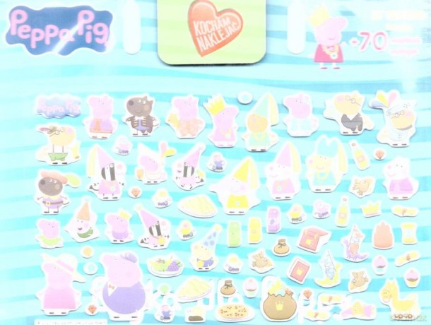 Peppa Pig. Kocham naklejać cz. 4 Bajka dla Peppy [KSIĄŻKA]