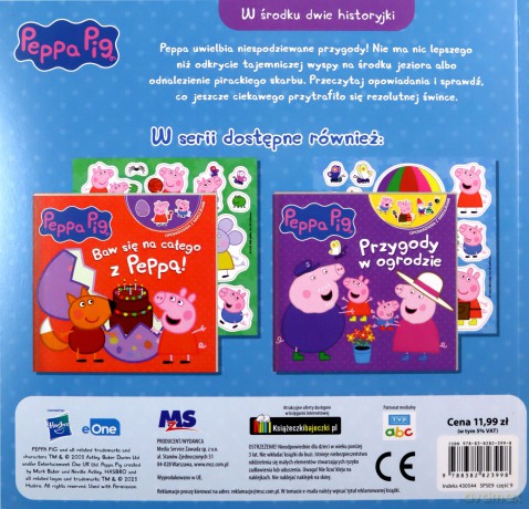 Peppa Pig. Opowiadania z naklejkami cz.9 Wszyscy na pokład! [KSIĄŻKA]