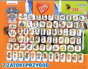 Psi Patrol. Kocham naklejać cz. 4 Dzielna ekipa z zatoki przygód [KSIĄŻKA]