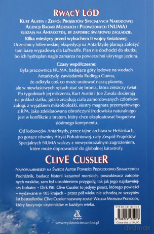 Rwący lód - Clive Cussler, Graham Brown [KSIĄŻKA]
