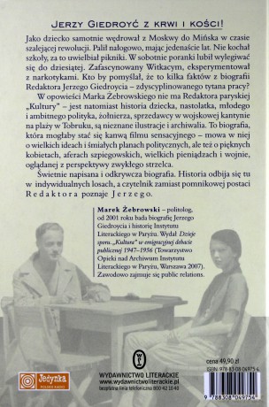 Jerzy Giedroyć Życie Przed Kulturą Tw - Marek Żebrowski [KSIĄŻKA]