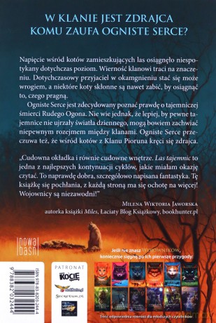 Wojownicy tom 3. Las tajemnic - Erin Hunter [KSIĄŻKA]