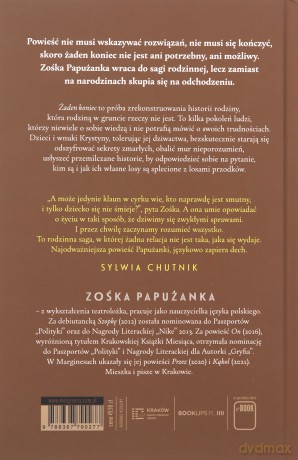 Żaden koniec - Zośka Papużanka [KSIĄŻKA]