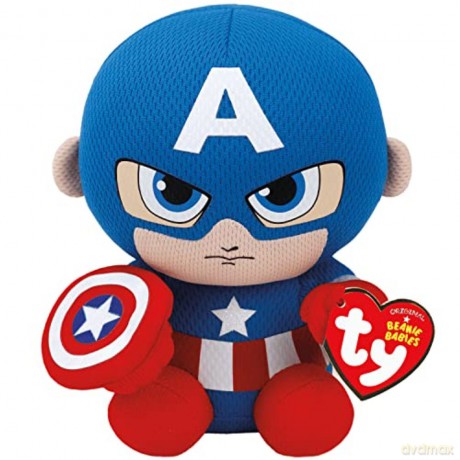 Ty Beanie Babies Kapitan Ameryka 15 cm