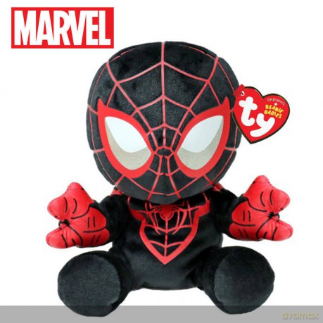 Ty Beanie Bbies Marvel MILES MORALES SPIDERMAN 15 cm