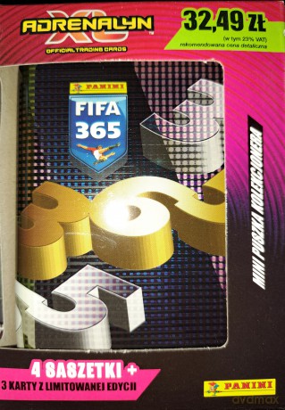 Panini Fifa 365 Adrenalyn XL 2024 mini puszka kolekcjonera