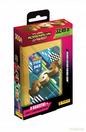 Panini Fifa 365 Adrenalyn XL 2024 mini puszka kolekcjonera