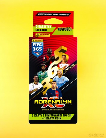 Panini Fifa 365 Adrenalyn XL 2024 blister z kartami