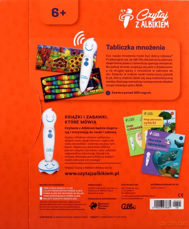 Czytaj z Albikiem. Umiem mnożyć [KSIĄŻKA]