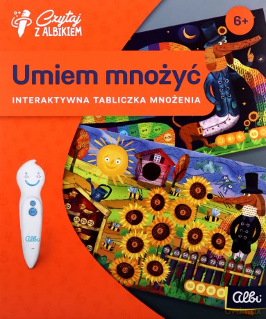 Czytaj z Albikiem. Umiem mnożyć [KSIĄŻKA]