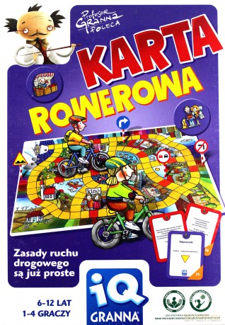 Karta Rowerowa Iq Granna [GRA PLANSZOWA]