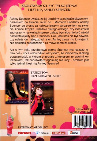 Klika Z San Francisco Urodziny Złośnicy Tom 3 - Melissa De La Cruz [KSIĄŻKA]