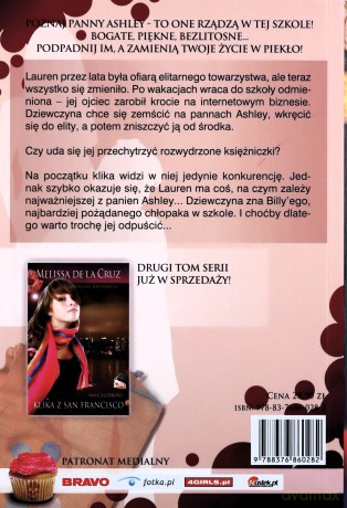 Klikna Z San Francisco Uwaga Nowa Twarz - Melissa De La Cruz [KSIĄŻKA]