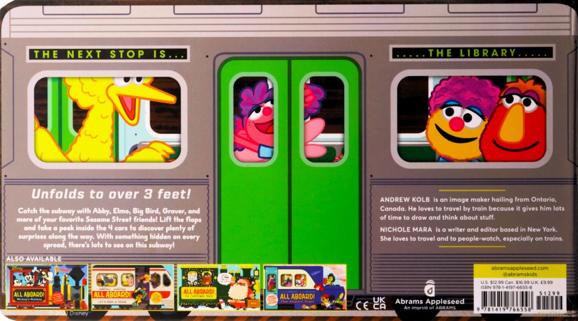 All Aboard The Sesame Street Subwa - Nichole Mara [KSIĄŻKA]