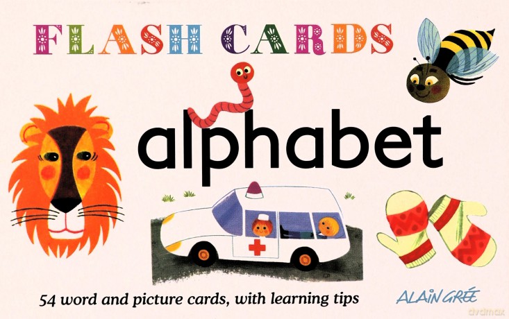 Alphabet Flash Cards - Alain Grée [KSIĄŻKA]