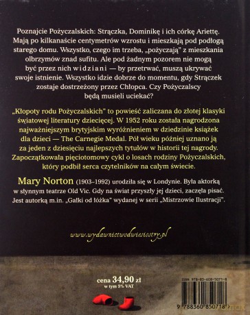 Kłopoty Rodu Pożyczalskich Tw - Mary Norton [KSIĄŻKA]