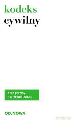 Kodeks Cywilny 1.09.2012 - Bogusław Gąszcz [KSIĄŻKA]