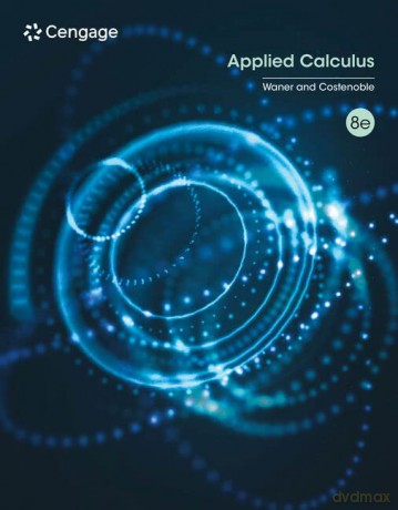 Applied Calculus - Stefan Waner [KSIĄŻKA]