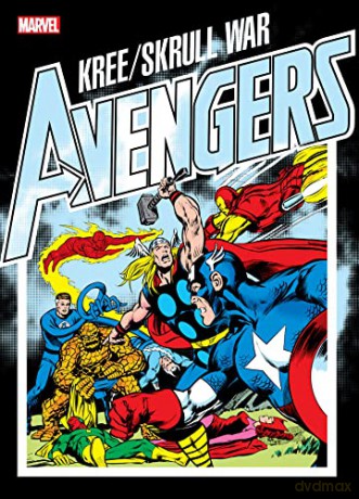 Avengers: Kree/Skrull War Gallery Edition - Roy Thomas [KSIĄŻKA]