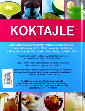 Koktajle Ponad 600 Przepisów Tw - Stuart Walton [KSIĄŻKA]