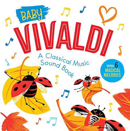 Baby Vivaldi: A Classical Music Sound Book: With 6 Magical Melodies (Baby Classical Music Sound Books) - Little Genius Books [KSIĄŻKA]