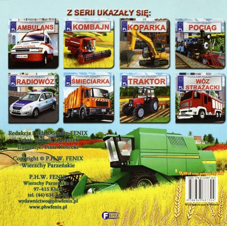 Kombajn Poznajemy Pojazdy Tw [KSIĄŻKA]