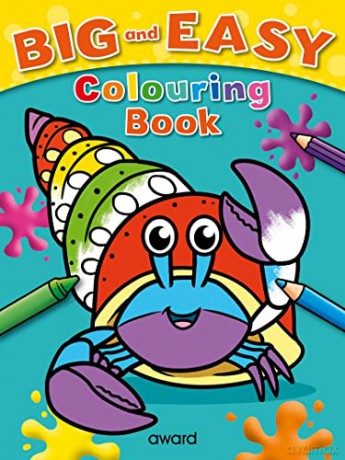 Big Easy Colouring Books Crab - Angela Hewitt [KSIĄŻKA]