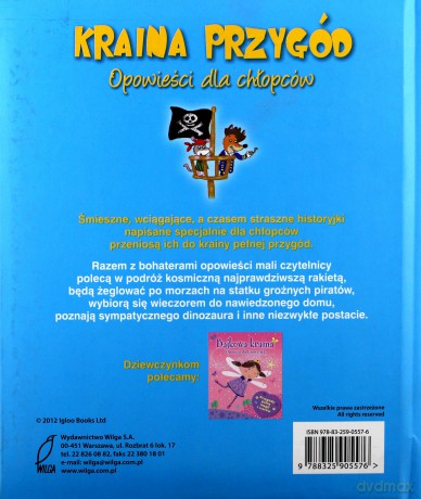 Kraina Przygód Opowieści Dla Chłopców Tw [KSIĄŻKA]