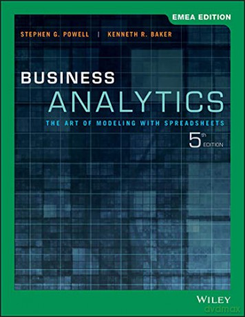 Business Analytics - Stephen G. Powell [KSIĄŻKA]
