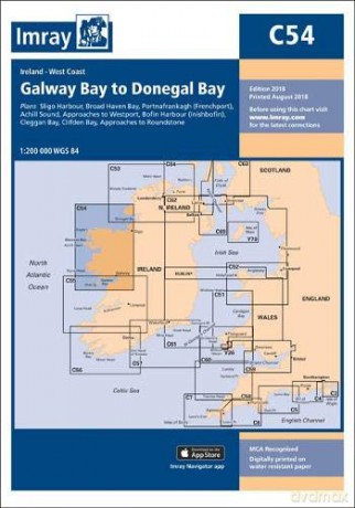 C54 Galway Bay To Donegal Bay - Imray Imray [KSIĄŻKA]