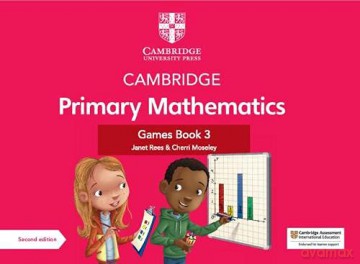 Cambridge Primary Mathematics Games Book 3 with Digital Access (Cambridge Primary Maths) - Cherri Moseley [KSIĄŻKA]