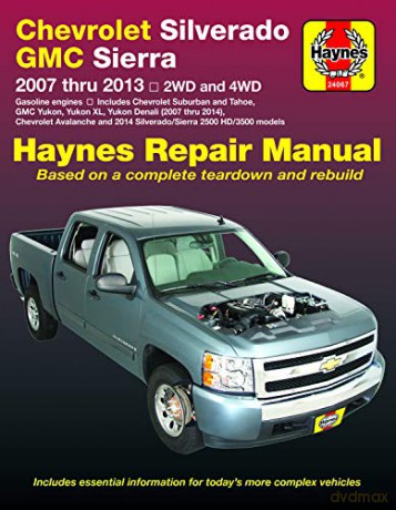 Chevrolet Silverado 2007-13 - Haynes [KSIĄŻKA]