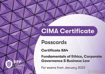 CIMA BA4 Fundamentals of Ethics, Corporate Governance and Business Law: Passcards - BPP Learning Media [KSIĄŻKA]
