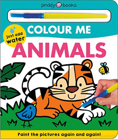Colour Me Animals - Priddy Books [KSIĄŻKA]