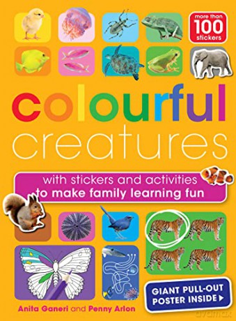 Colourful Creatures Activities/Stickers - Anita Ganeri [KSIĄŻKA]