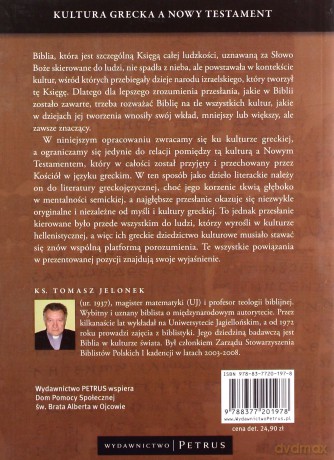 Kultura Grecka A Nowy Testament - Ks.Tomasz Jelonek [KSIĄŻKA]