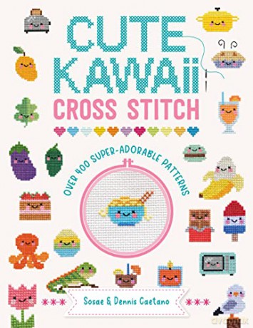 Cute Kawaii Cross Stitch - Sosae and Dennis Caetano [KSIĄŻKA]