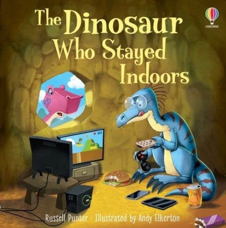 Dinosaur Who Stayed Indoors - Russell Punter [KSIĄŻKA]
