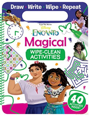 Disney Encanto: Magical Wipe-Clean Activities - Walt Disney [KSIĄŻKA]