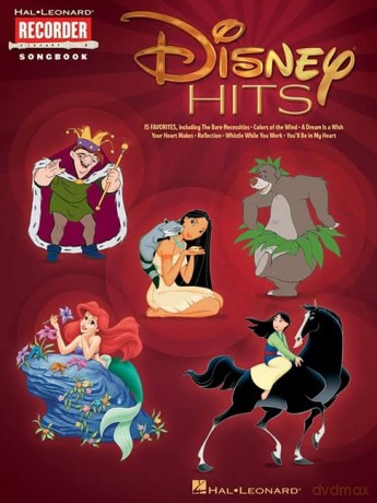 Disney Hits For Recorder - VARIOUS [KSIĄŻKA]