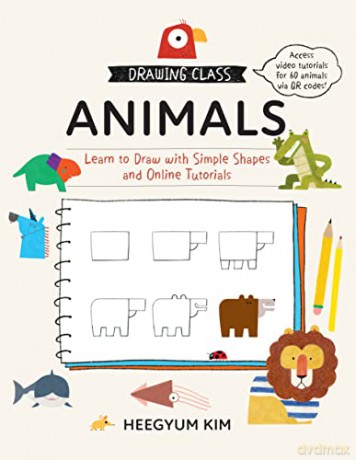 Drawing Class Animals - Heegyum Kim [KSIĄŻKA]