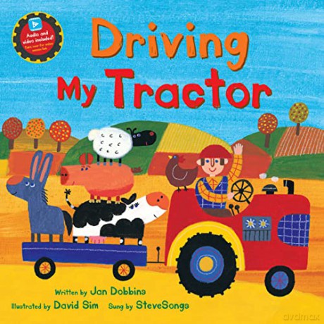 Driving My Tractor - Jan Dobbins [KSIĄŻKA]