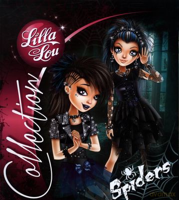 Lilla Lou Segregator Collection Spiders Tw [KSIĄŻKA]