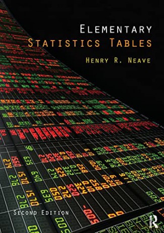 Elementary Statistics Tables Neave - Henry Neave [KSIĄŻKA]