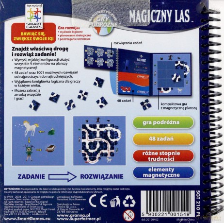 Magiczny Las Magnetyczne Gry Podróżne Tw [GRA PLANSZOWA]