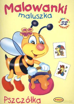 Malowanki Maluszka Pszczółka [KSIĄŻKA]
