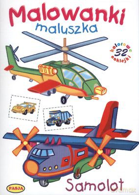 Malowanki Maluszka Samolot [KSIĄŻKA]