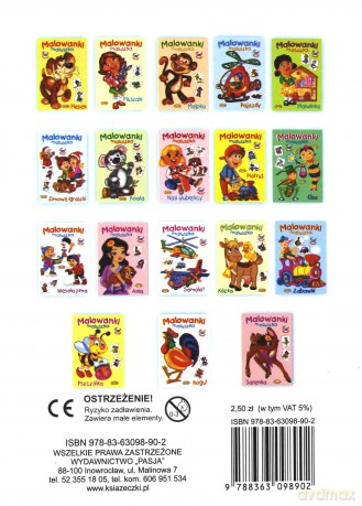 Malowanki Maluszka Samolot [KSIĄŻKA]