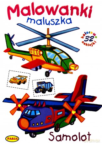 Malowanki Maluszka Samolot [KSIĄŻKA]