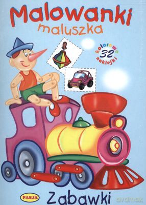 Malowanki Maluszka Zabawki [KSIĄŻKA]
